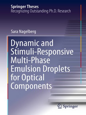 cover image of Dynamic and Stimuli-Responsive Multi-Phase Emulsion Droplets for Optical Components